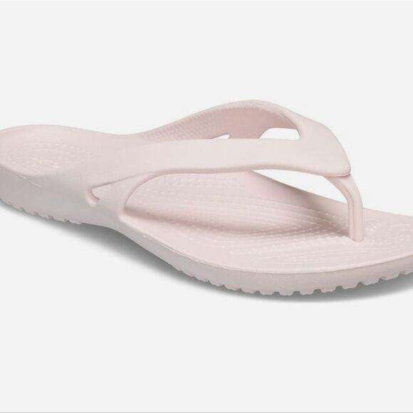 Crocs Kadee 2 Flip-Flop Sandals- Barely Pink - Picture 2 of 9